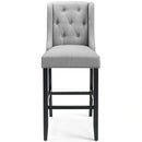 Baronet Bar Stool Upholstered Fabric Set of 2