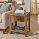 Reed Chairside Table - Michael's Discount Furniture