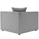 Saybrook Outdoor Patio Upholstered 6-Piece Sectional Sofa