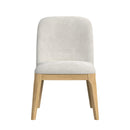 Sylvie Dining Side Chair with White Fabric (2 Per Carton)