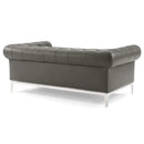 Idyll Tufted Upholstered Leather 3 Piece Set