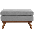 Engage Upholstered Fabric Ottoman