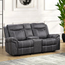 Power Motion Glider Loveseat w/USB Port