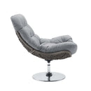 Brighton Wicker Rattan Outdoor Patio Swivel Lounge Chair
