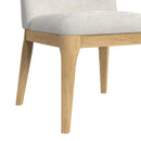 Sylvie Dining Side Chair with White Fabric (2 Per Carton)