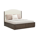 Athens Queen Upholstered Storage Bed - Michael's Discount Furniture