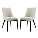 viscount Dining Side Chair Fabric Set of 2