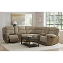 Hornet 3PC Sectional Set with Console and 2 Recliners