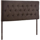 Clique Queen Upholstered Fabric Headboard