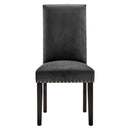 Parcel Performance Velvet Dining Side Chairs - Set of 2