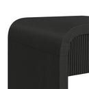 Ridgemont 3PC Occasional Table Set in Black with Grain-Coffee Table & Two End Table