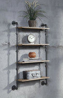 Wall Rack w/4 Shelves