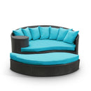 Taiji Outdoor Patio Wicker Daybed