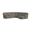 Sawyer Latitudes Power Reclining Sectional with Power Headrests & Lumbar - 5000-1845-SECTPH-00901 - Michael's Discount Furniture