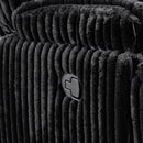 Admiral Motion Sofa in Masis Black