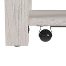 Avalanche 2PC Occasional Table Set in Antique White-Coffee Table & End Table