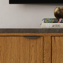 Eclipse Entertainment Base - Dark - Michael's Discount Furniture