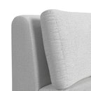 Zandara Modular Armless Chair - Olefin Beige