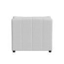 Zandara 5PC Modular Set in Olefin Beige with Ottoman