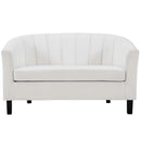 Prospect Channel Tufted Performance Velvet Loveseat