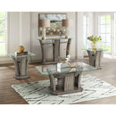 Dapper Rectangular Coffee Table Grey
