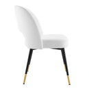 Rouse Performance Velvet Dining Side Chairs - Set of 2