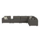 Options One Living Room Set in Palmer Plus Ash