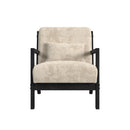 Marina Chair with Kidney Pillow and Brushed Espresso Finish