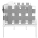Harmony Outdoor Patio Aluminum Loveseat