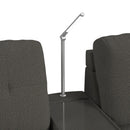 Options One 8PC Living Room Set in Palmer Plus Ash with Media Console
