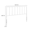 Tatum King Metal Headboard