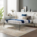 June Queen Wood Platform Bed Frame