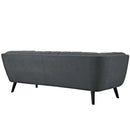 Bestow 2 Piece Upholstered Fabric Sofa and Loveseat Set