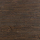 Martin 6 Pc Dining set (Table+ 4 + Bench) (Dark Brown Top - White Base)
