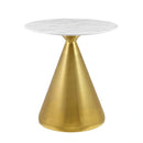 Tupelo 28" Artificial Marble Dining Table