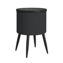 Halo Smart End Table in Black