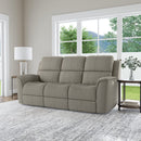 Henry Latitudes Power Reclining Sofa with Power Headrests & Lumbar - 5000007529 - Michael's Discount Furniture