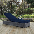 Summon Outdoor Patio Sunbrella� Chaise Lounge