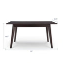 Oracle 59" Rectangle Dining Table