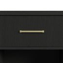 Ridgemont Server in Black with Grain