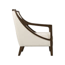 Hopkins Chair w/Brown Arm Columbia Natural(ISTA 3)