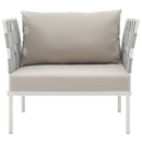Harmony Outdoor Patio Aluminum Armchair