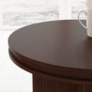 Waterfall Round Coffee Table - 5000007347 - Michael's Discount Furniture