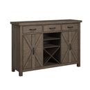 Yellowstone Server in Medium Brown