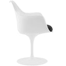 Lippa Dining Vinyl Armchair