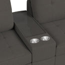 Options One 7PC Living Room Set in Palmer Plus Ash