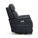 View Latitudes Power Swivel Recliner with Power Headrest - 5000004771 - Michael's Discount Furniture