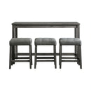 Oak Lawn Bar Table Single Pack (Table + Three Stools)