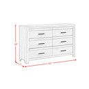 Eleanor 6-Drawer Dresser