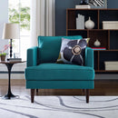 Agile Upholstered Fabric Armchair